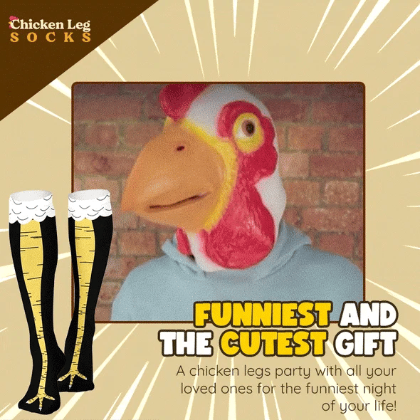 🔥Last Day Promotion 50% OFF🔥Chicken Legs Socks