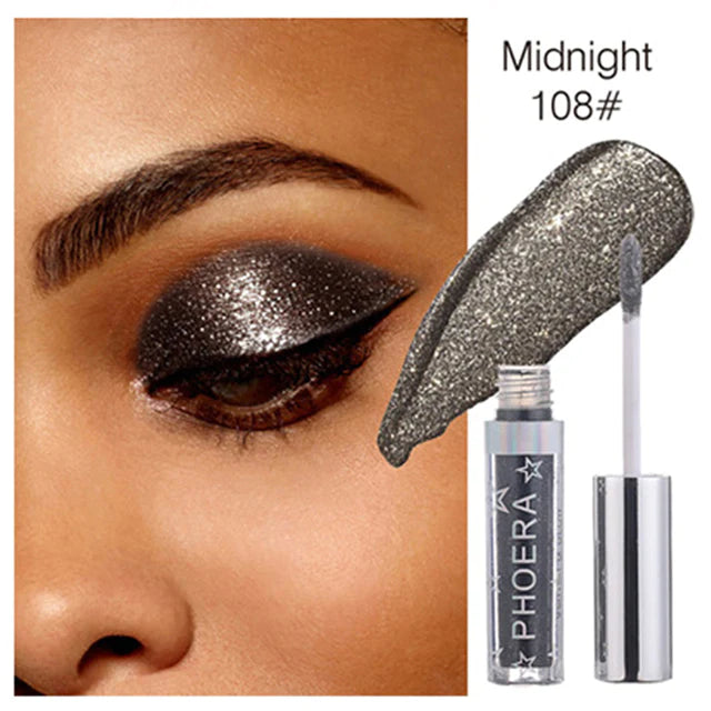 2024 Makeup Metallic Glitter Liquid Eyeshadow