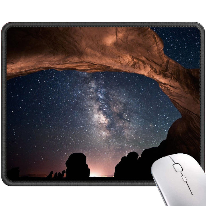 P141 Mouse Pad with Stitched Edge