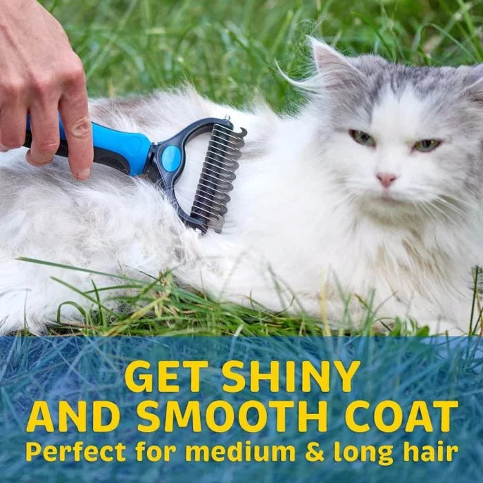 Christmas Pre-Sale 48% OFF - Pet Pro Grooming Tool- Dual-sided Comb(🔥Buy 2 Get 1 Free)