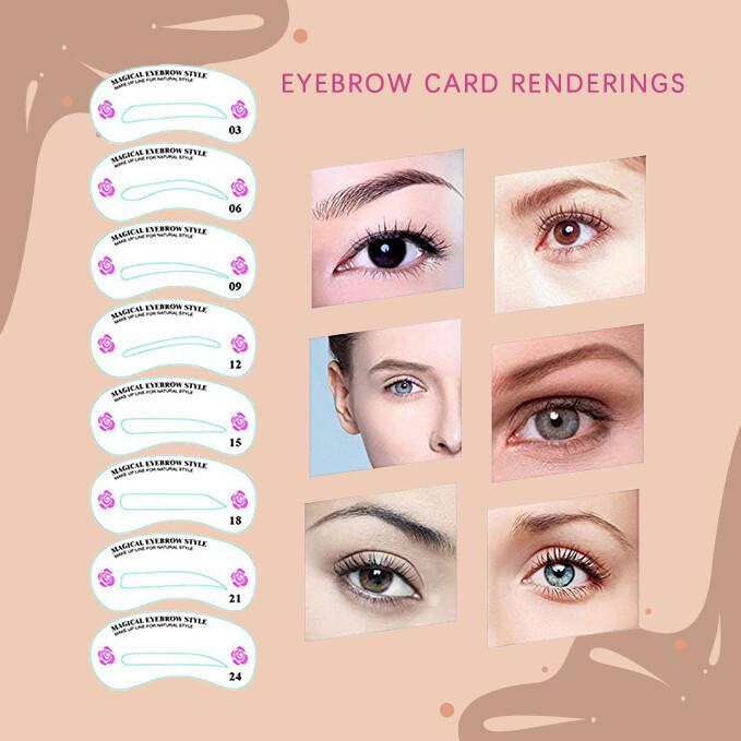 One Step Brow Stamp Shaping Kit