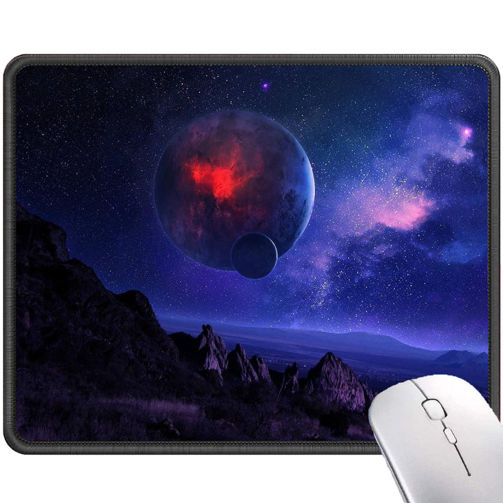 P143 Mouse Pad with Stitched Edge