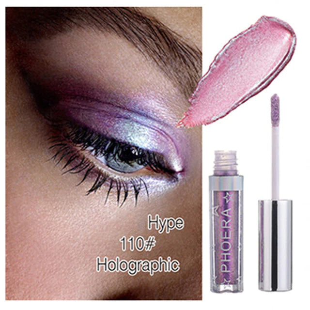 2024 Makeup Metallic Glitter Liquid Eyeshadow