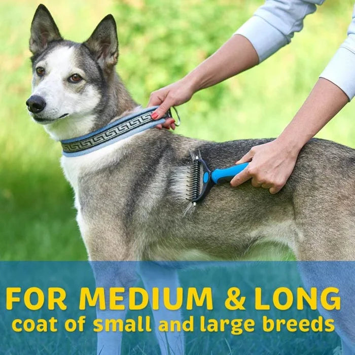 Christmas Pre-Sale 48% OFF - Pet Pro Grooming Tool- Dual-sided Comb(🔥Buy 2 Get 1 Free)
