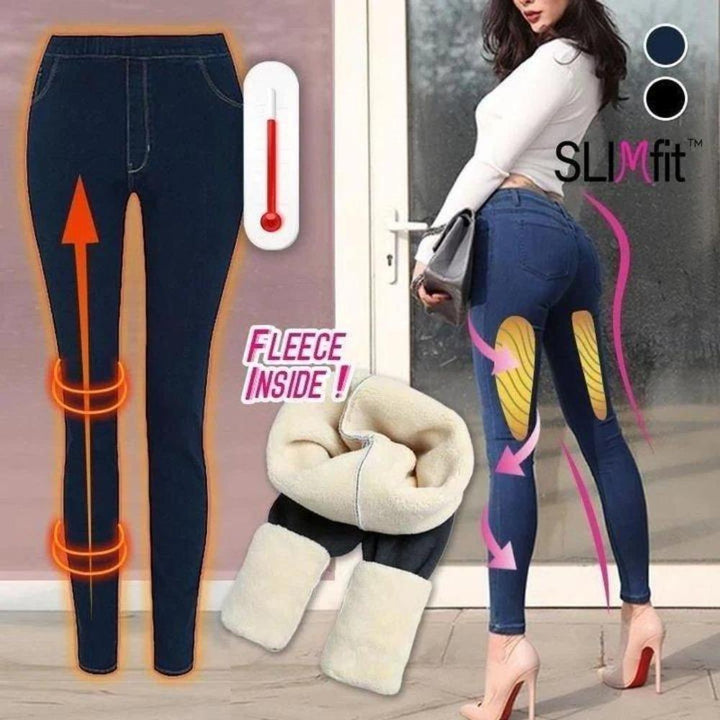 Thermal Fleece Denim Jeggings🎁Christmas Sale🎁