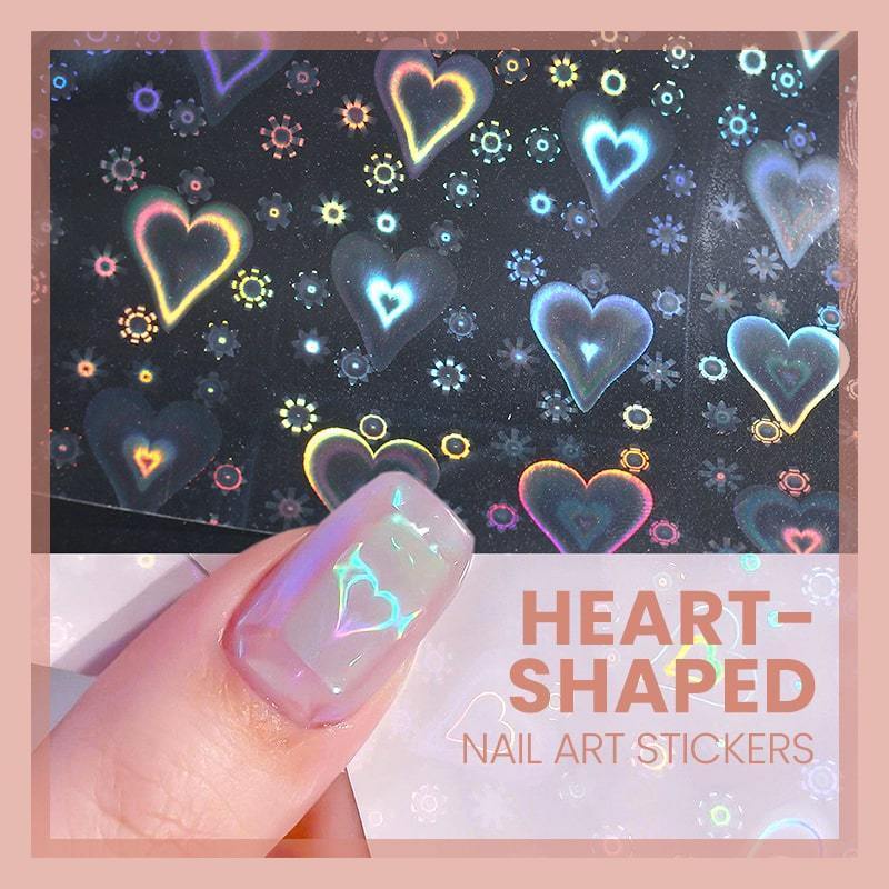 3D Laser Nail Art Stickers