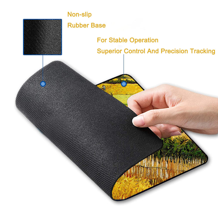 P151 Mouse Pad with Stitched Edge