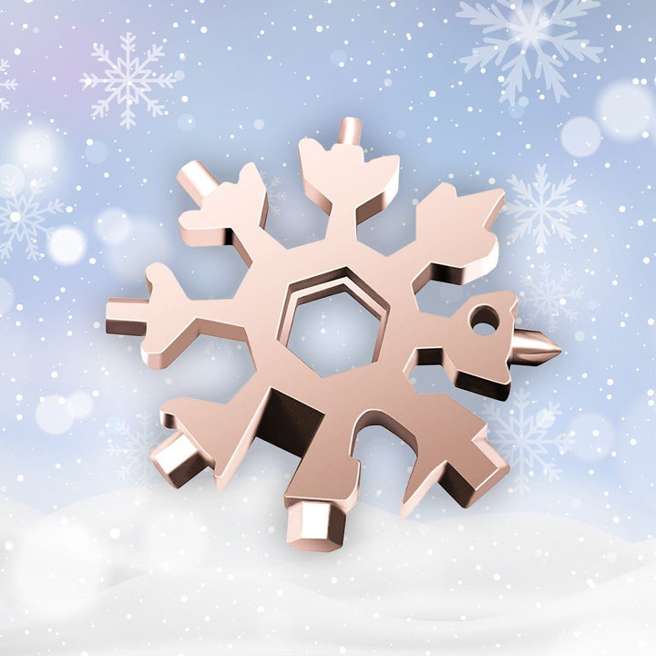 Saker 18 in 1 stainless steel snowflakes multi tool