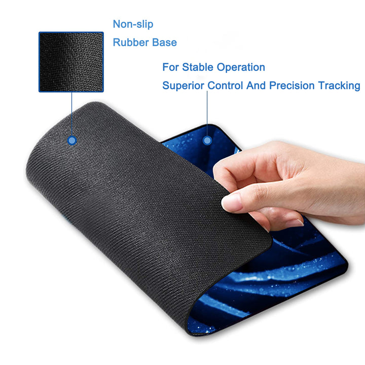 P106 Mouse Pad with Stitched Edge