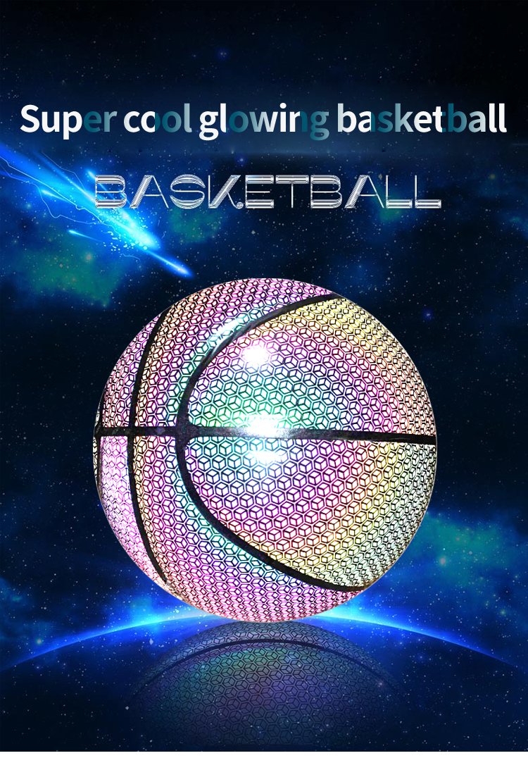 super cool glowing basktetball