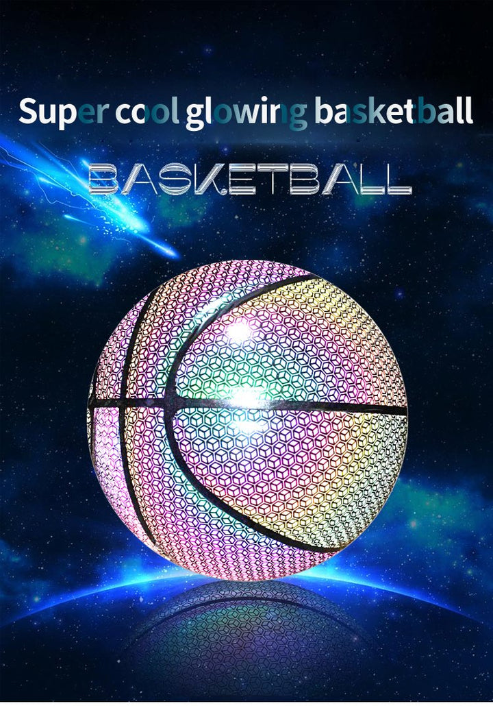 super cool glowing basktetball