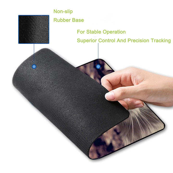 P113 Mouse Pad with Stitched Edge