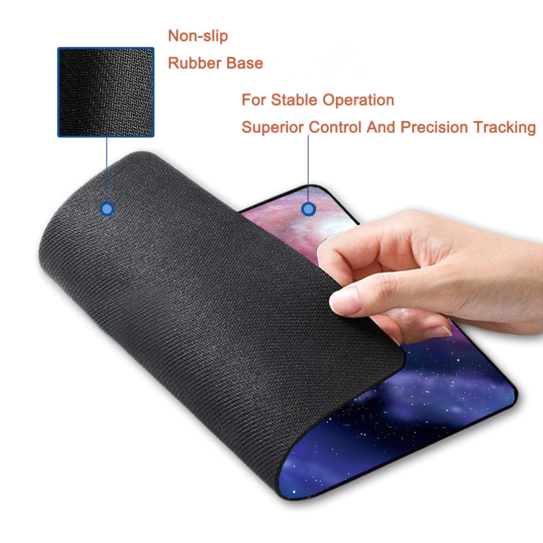 P103 Mouse Pad with Stitched Edge