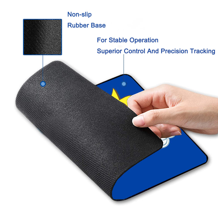 P122 Mouse Pad with Stitched Edge