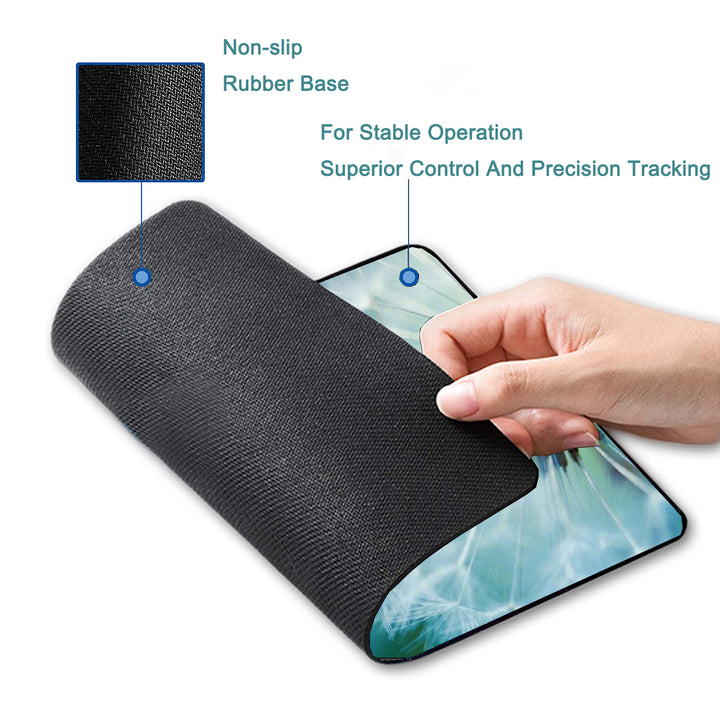 P110 Mouse Pad with Stitched Edge