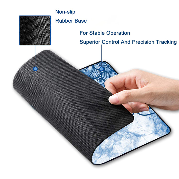 P161 Mouse Pad with Stitched Edge