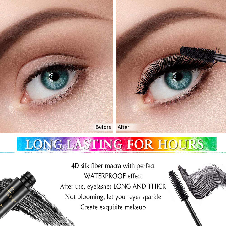 🔥BUY 1 GET 1 FREE🔥(2 PCS) 2024 4D LIQUID LASH EXTENSIONS MASCARA