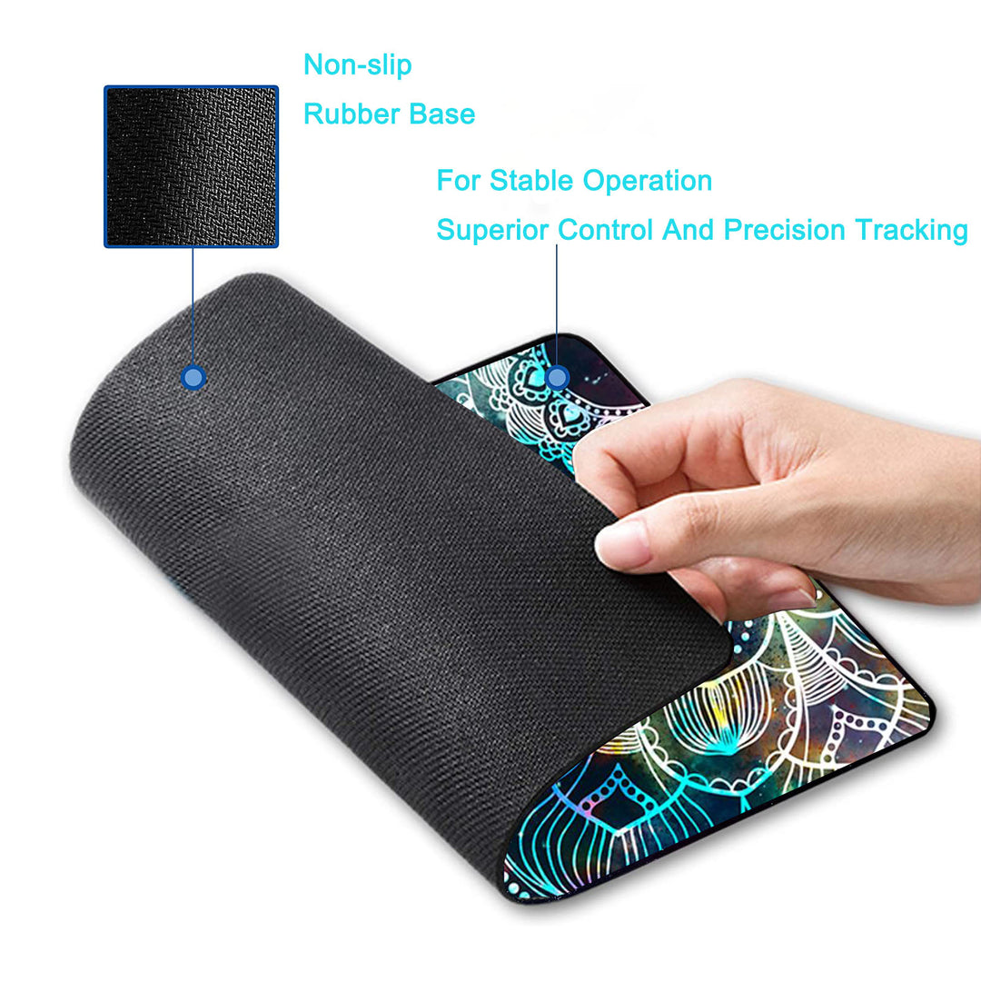 P160 Mouse Pad with Stitched Edge