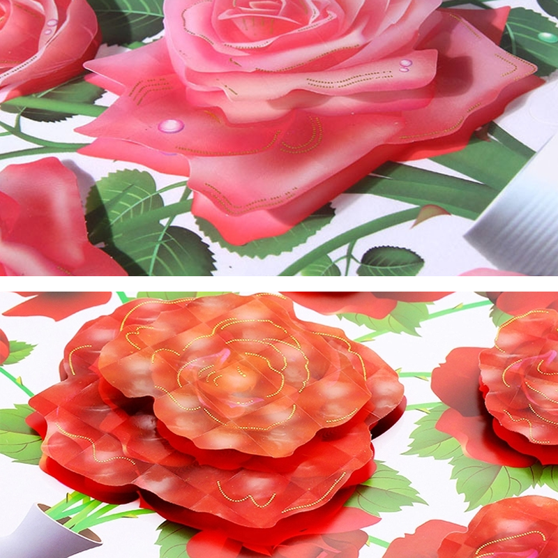 DIY Plant Vase 3D Stereo Stickers Self Adhesive