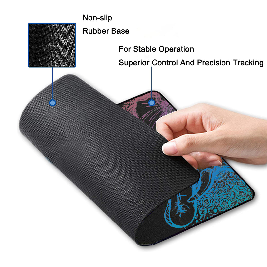 P156 Mouse Pad with Stitched Edge