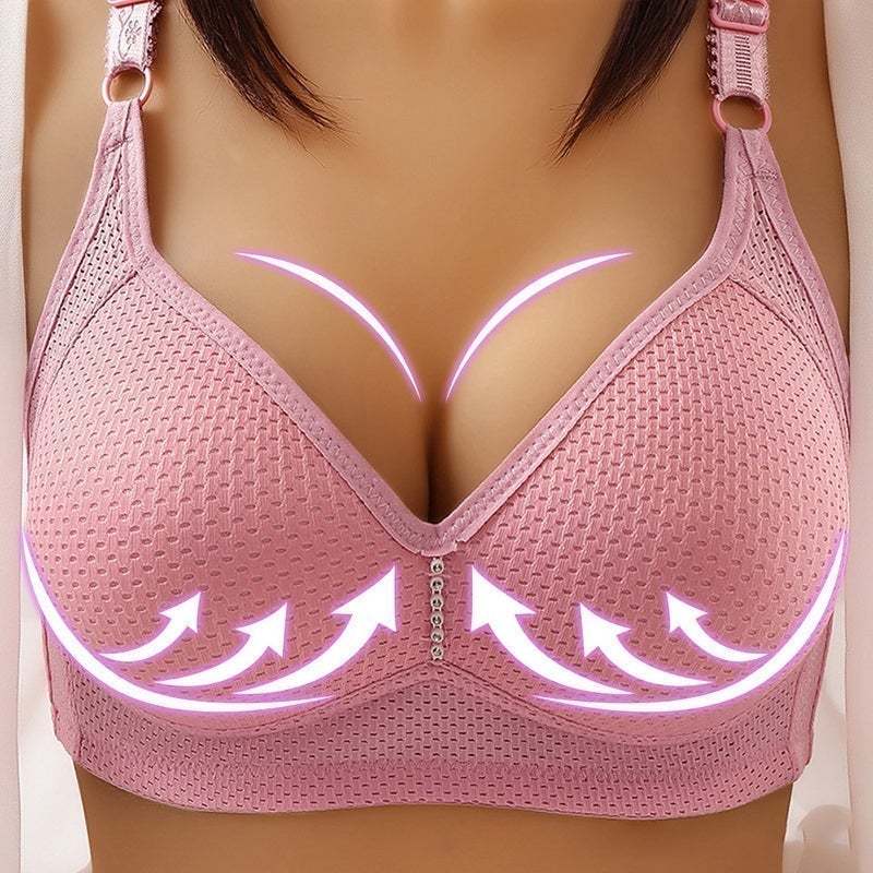 (🎁2024 New Year Hot Sale🎁)🔥Plus Size Bra Women Underwear Wire Free Comfort Soft Breathable🔥