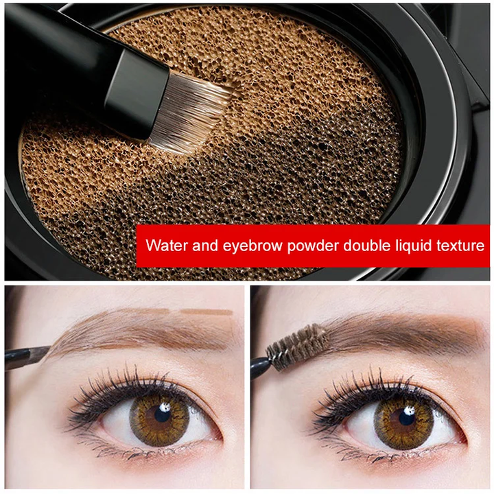 Two color matte eyebrow cream