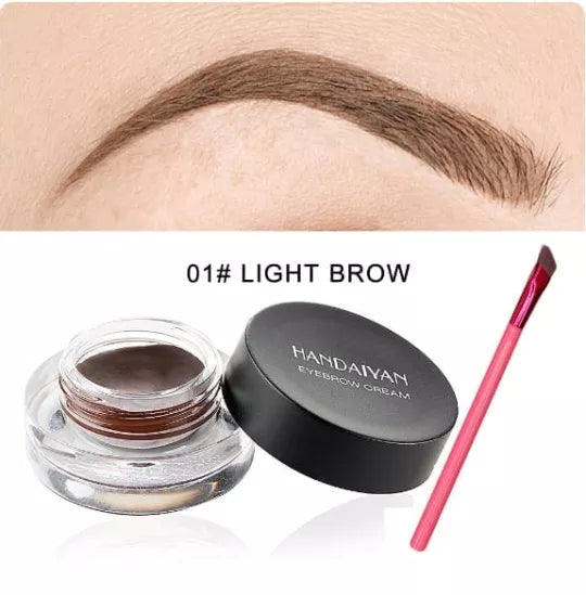 Multi-Function Eyebrow Brush & Eyebrow Cream