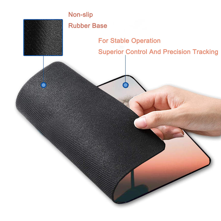 P111 Mouse Pad with Stitched Edge