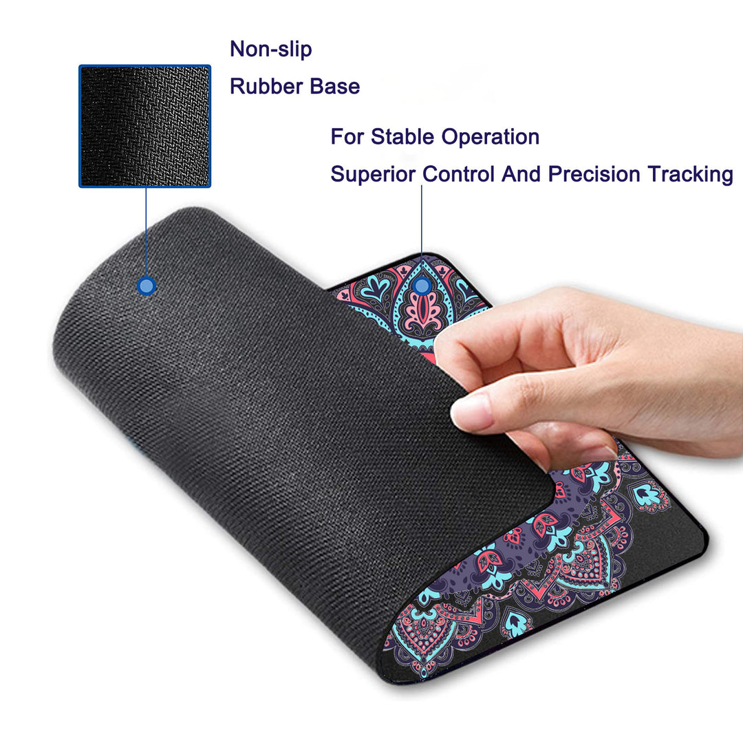 P158 Mouse Pad with Stitched Edge