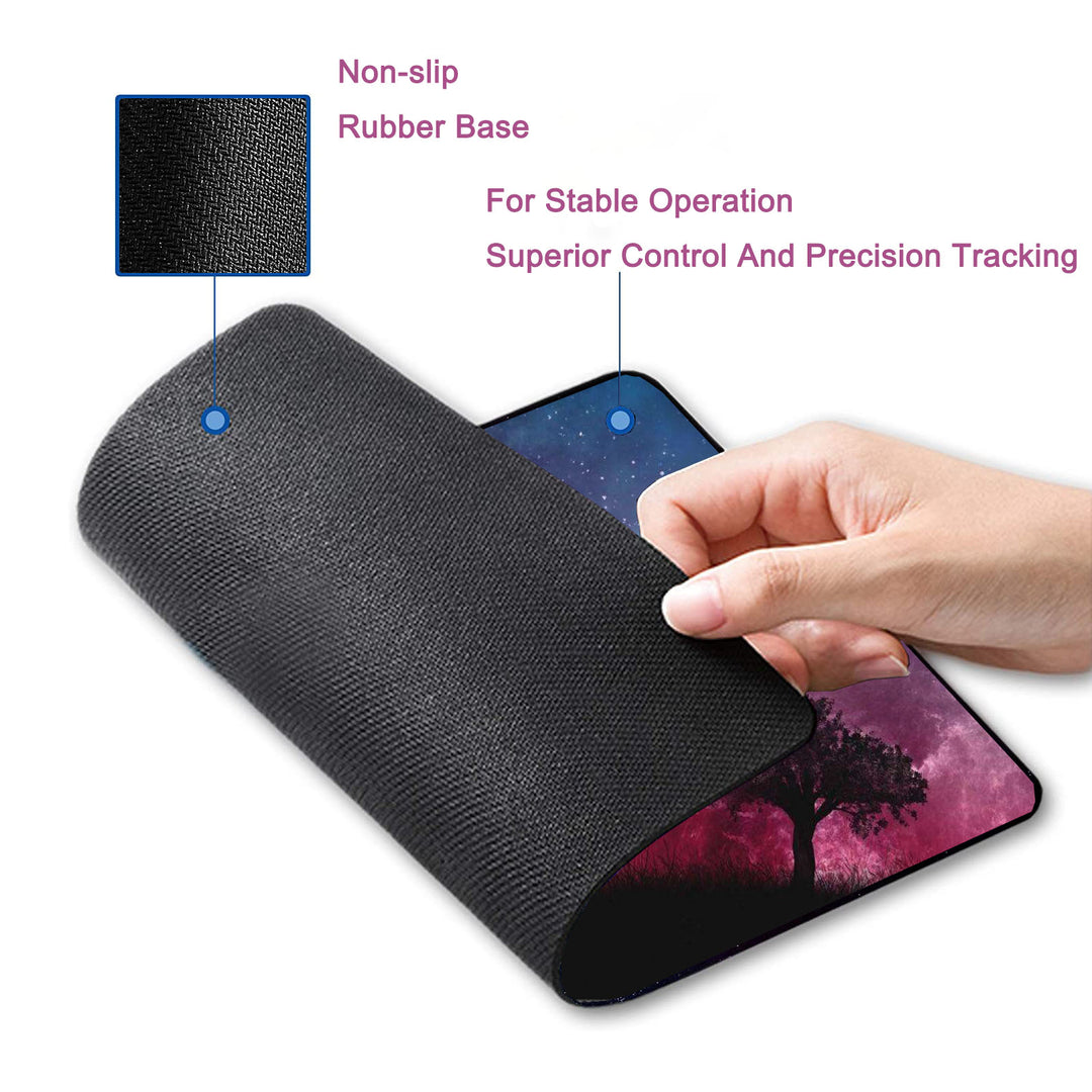 P147 Mouse Pad with Stitched Edge