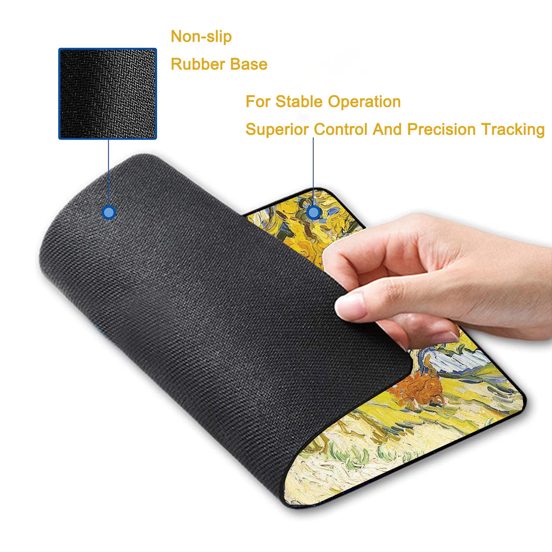 P149 Mouse Pad with Stitched Edge