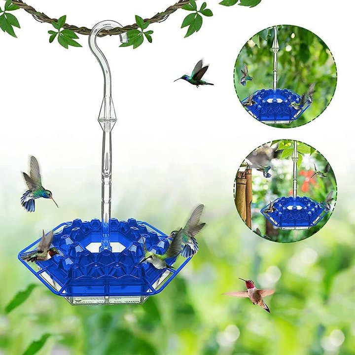 Mary s Hummingbird Feeder With Perch And Built in Ant Moat