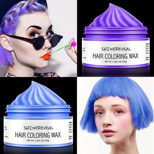 UNISEX NON DAMAGING COLOR HAIR WAX