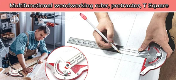 🔥Last Day Promotion 49%OFF🔥Ultra-precision woodworking scriber measuring tool📏📐