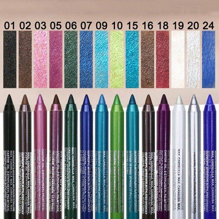 ONLY ABOUT $2 EACH 14 PCS 2-IN-1 LONG LASTING WATERPROOF EYELINER/EYE SHADOW PEN