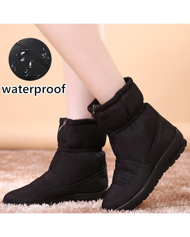 Women s snow ankle boots winter warm