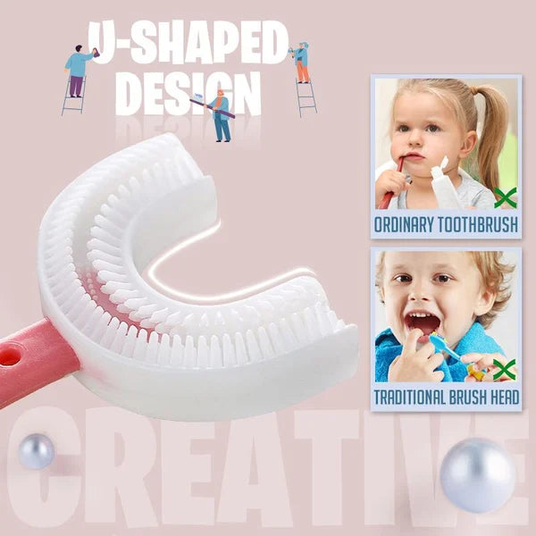 (🔥 Last Day Promotion 49% OFF) U-shaped Childrens Toothbrush