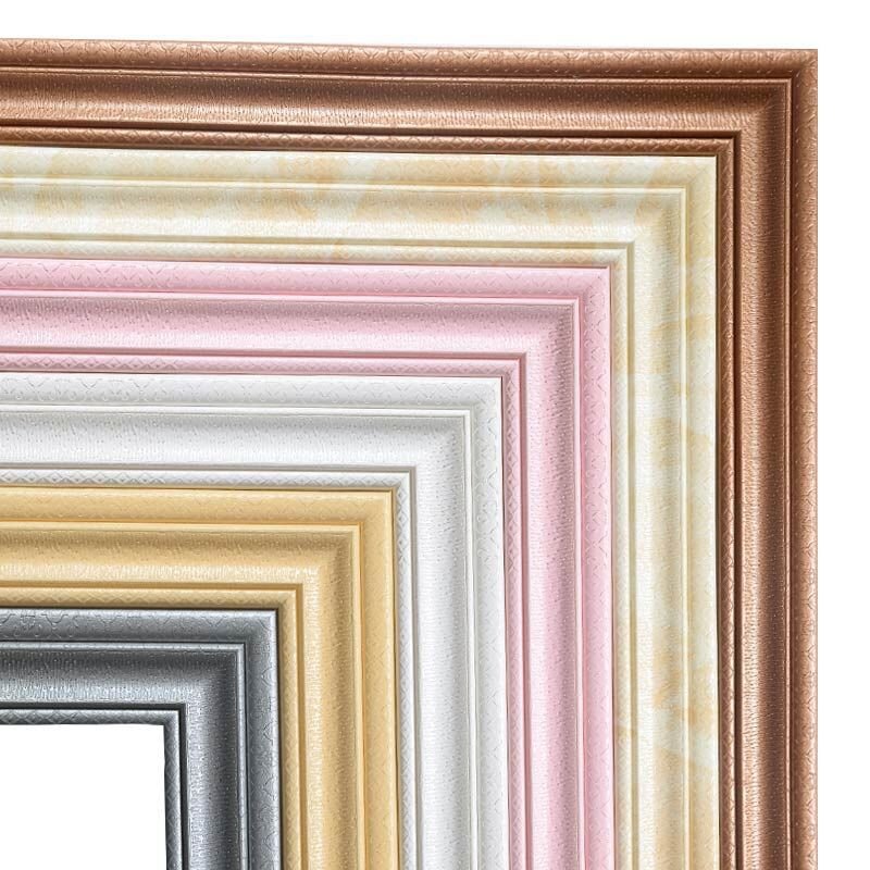 3D Pattern Edge Decoration Mouldings Trim Border Frame