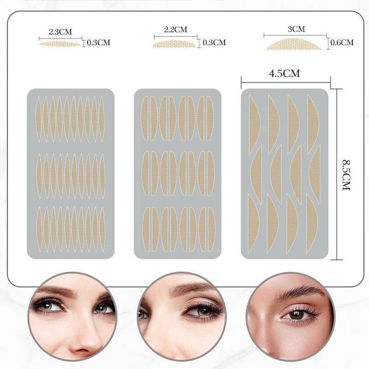 Glue free invisible double eyelid sticker