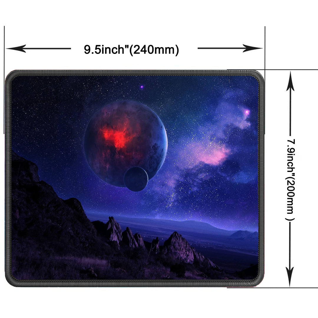 P143 Mouse Pad with Stitched Edge