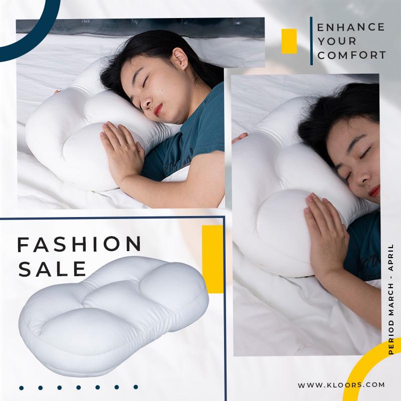 Super comfortable all round sleep pillow