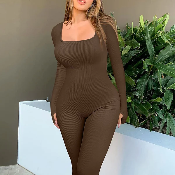 🔥Early Black Friday Sale--Jumpsuit with Tummy ControlPanel