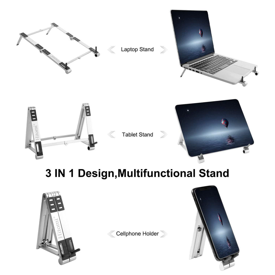 3 IN 1 Multi Functional HOLDER FOR LAPTOP PAD  MOBILE PHONE