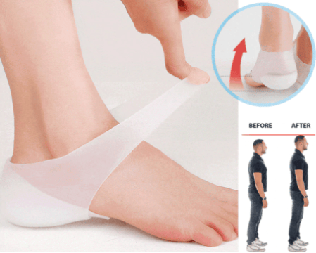 Pair Of Invisible Orthopedic Insoles Height Increase