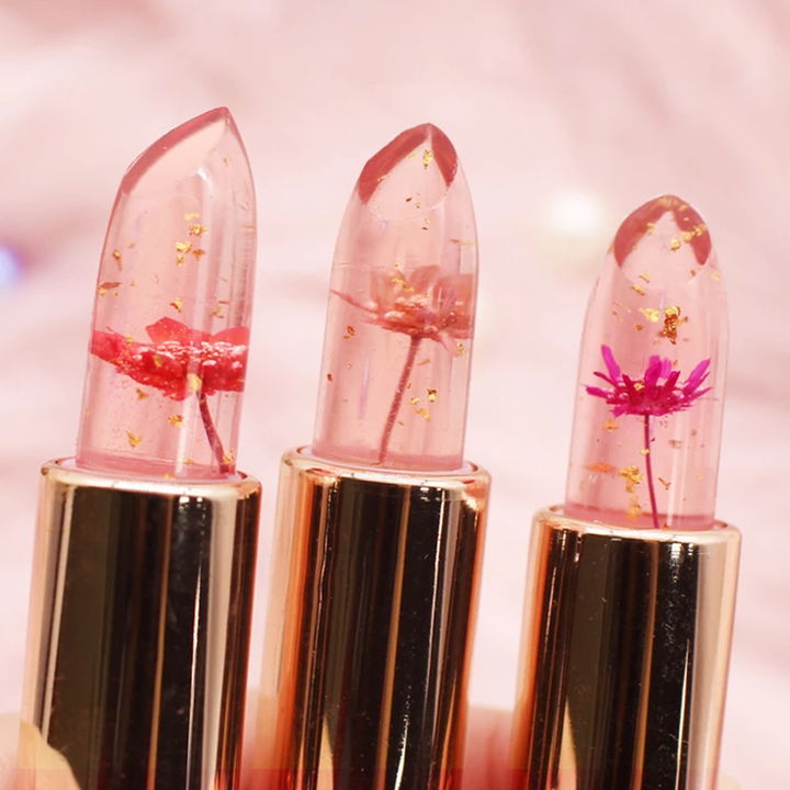 Flower Jelly Color Changing Lipstick