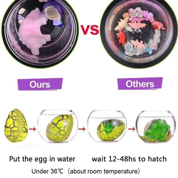 Easter Magic Hatching Growing Dinosaur Eggs