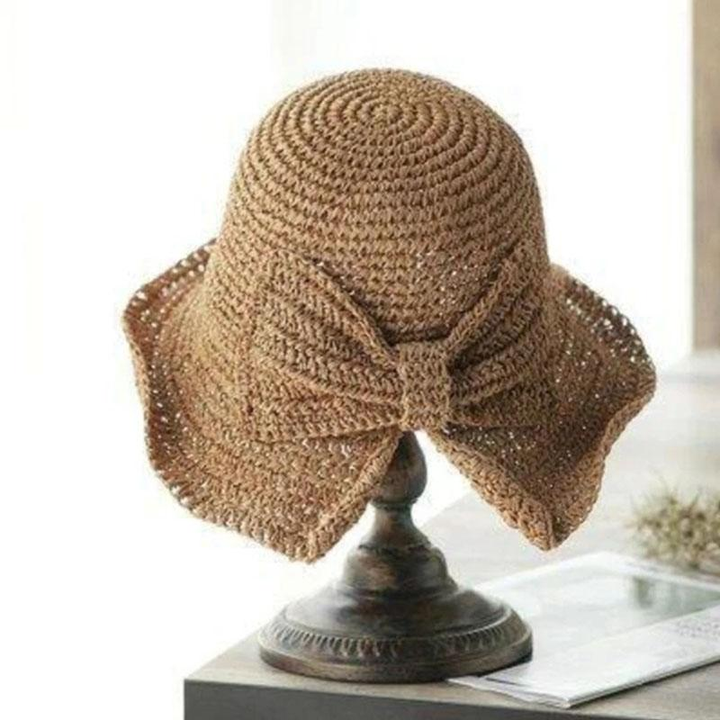 Brim Bow Summer Hat