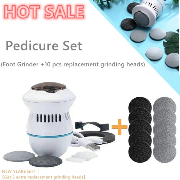 🔥HOT-SALE🔥 New Electric Foot Grinder Skin Hard Rupture Skin Trimmer Dead Skin