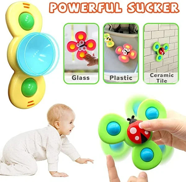 Suction Cup Spinner Toys