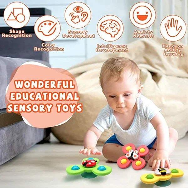 Suction Cup Spinner Toys